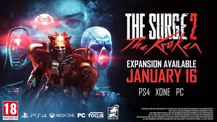  The Surge 2 - DLC The Kraken trafi na rynek 16 stycznia