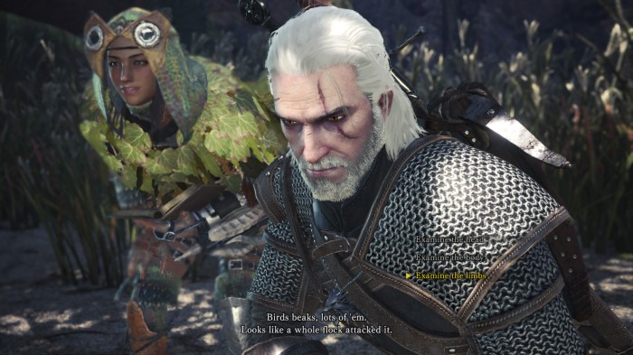 Monster Hunter: World - Geralt z Wiedmina dostpny jako grywalna posta