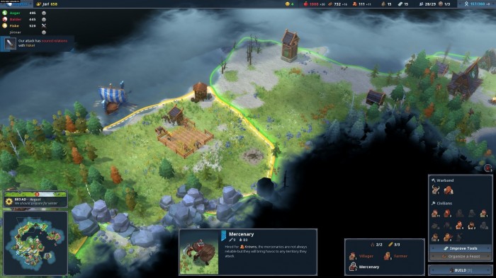 Northgard opuci Steam Early Access