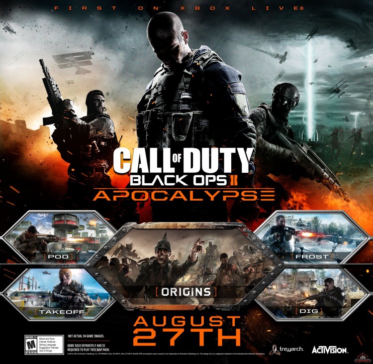 Call of Duty: Black Ops 2 - ostatni dodatek ukae si na Xbox Live 27 sierpnia