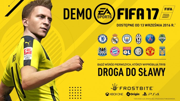 FIFA 17 - demo pozwoli przetestowa tryb fabularny