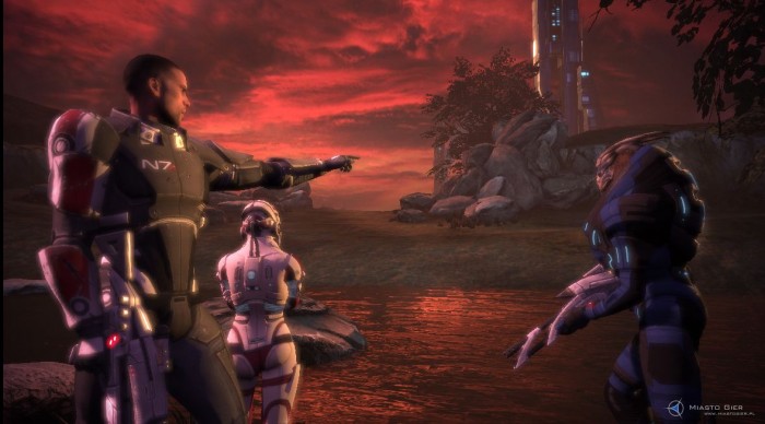 Mass Effect - Magdalena Rczka jako Pani komandor Shepard!