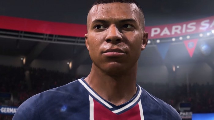 FIFA 22 - Kylian Mbapp na okadce gry EA Sports