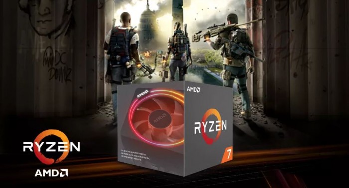 Kup procesor AMD Ryzen 5 lub Ryzen 7 i odbierz darmow gr The Division 2