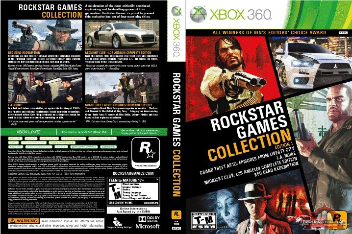 Pakiet 4 gier Rockstar w jednym pudełku? Czemu nie!