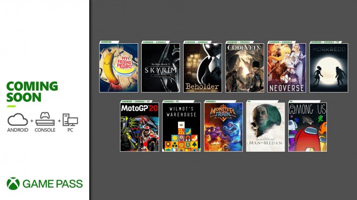 Skyrim i Among Us w Xbox Game Pass - grudzie 2020