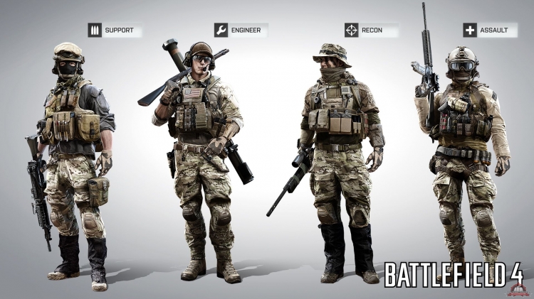 Battlefield 4 - krtka prezentacja i omwienie klas postaci