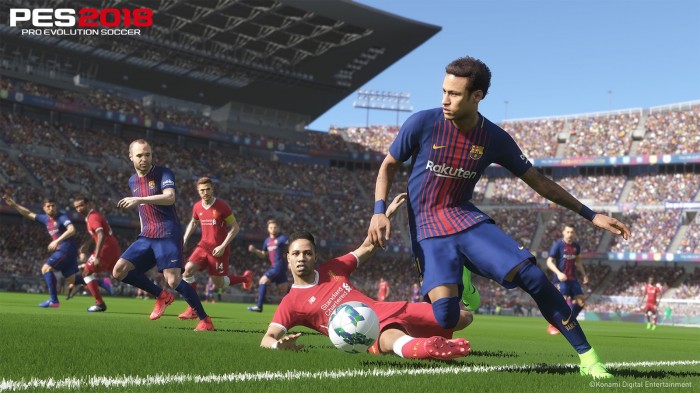 E3 '17: Pro Evolution Soccer 2018 – ponad godzina rozgrywki z kopanki Konami