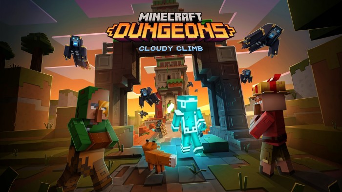 Minecraft: Dungeons - premiera aktualizacji Cloudy Climb