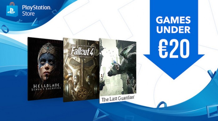 Games under €20 - wystartowaa ciekawa wyprzeda na PS Store
