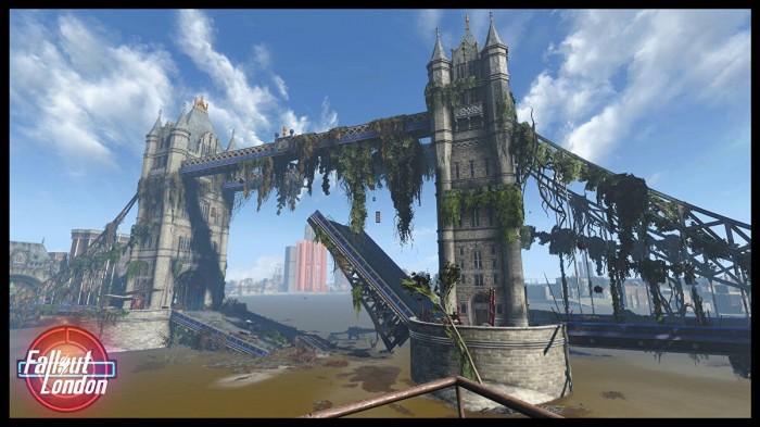 Fallout London - gameplay z ogromnej modyfikacji do Fallout 4