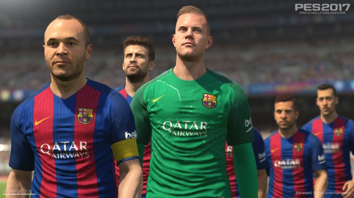 Pro Evolution Soccer 2017 z lepsz opraw na konsolach - porwnanie z wersj PC