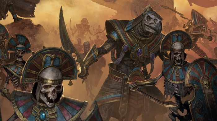 Total War: Warhammer II - nowe filmy promujce rozszerzenie Rise of the Tomb Kings