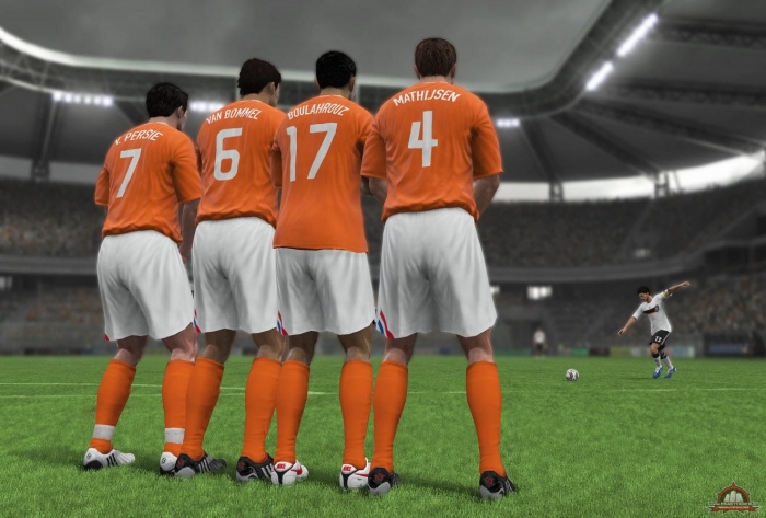 Reprezentacja Holandii grywalna w Fifa 10