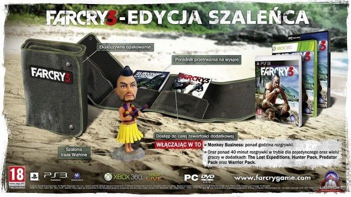 Far Cry 3 - Edycja Szalecza z szalon reklamwk