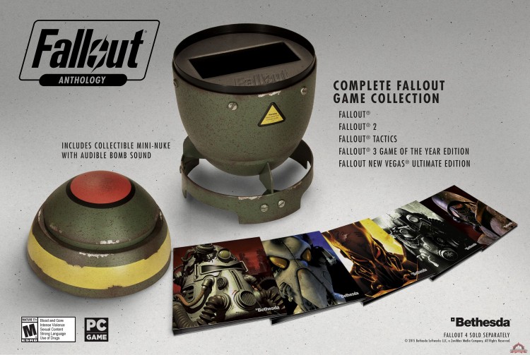 Fallout Anthology zadebiutuje w padzierniku, w ''bombowym'' opakowaniu