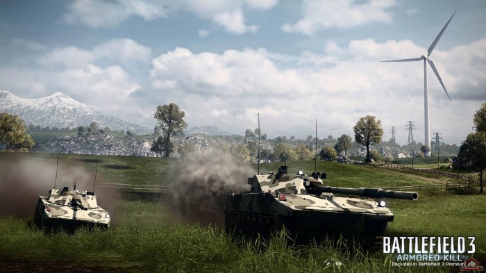 Battlefield 3: Siy Pancerne - dwa wiee screeny oraz materia filmowy przygotowany przez EA France Battlefield 3 TV