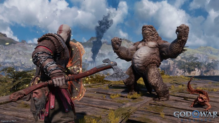 God of War: Ragnarok na PS5 z czterema trybami wywietlania obrazu