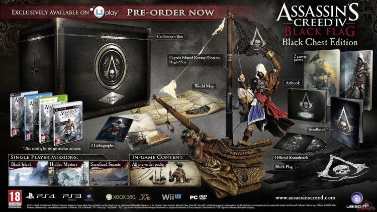 To jeszcze zwiastun, czy ju gameplay? - wideo z Assassin's Creed IV: Black Flag; zaprezentowano te edycje kolekcjonerskie