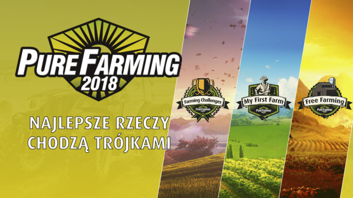 Pure Farming 2018 - zwiastun opowiadajcy o trybach gry
