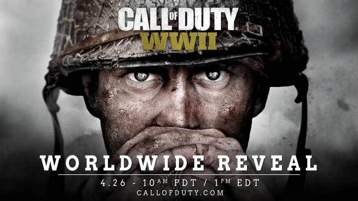 Ogldajcie z nami prezentacj Call of Duty: WWII o godzinie 19.00