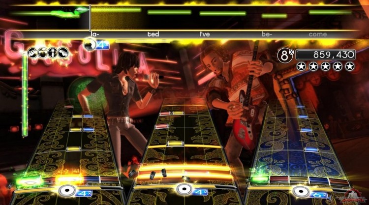 Wii Rock Band 2 wzbogacone o nowe utwory za spraw DLC!