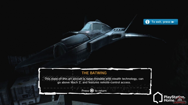 Jaskinia Batmana w PlayStation Home!