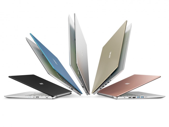 Acer ogasza najnowsze linie notebookw konsumenckich z serii Swift, Spin i Aspire
