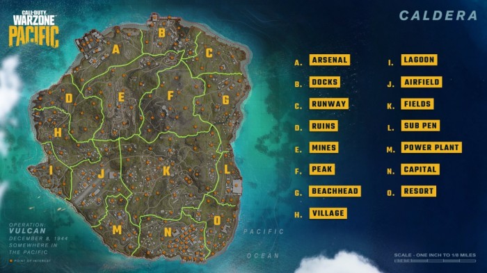 Call of Duty: Warzone - nowa mapa Caldera na gameplayu