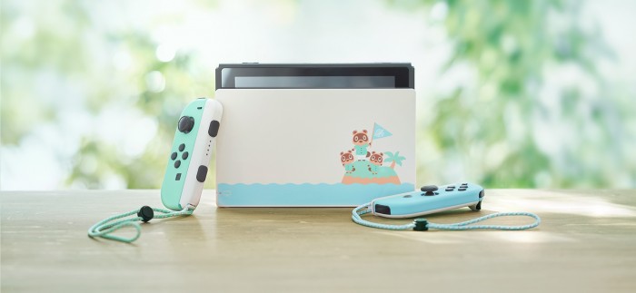 Pastelowe Nintendo Switch jako edycja specjalna Animal Crossing: New Horizons
