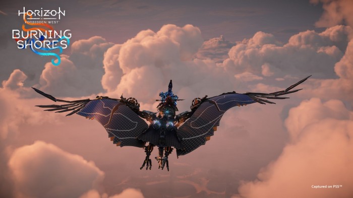 Twórcy Horizon Forbidden West: Burning Shores prezentują latającą maszynę, potrafiącą także nurkować