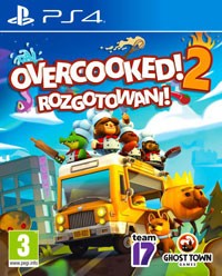 Overcooked 2: Rozgotowani (PS4) - okladka