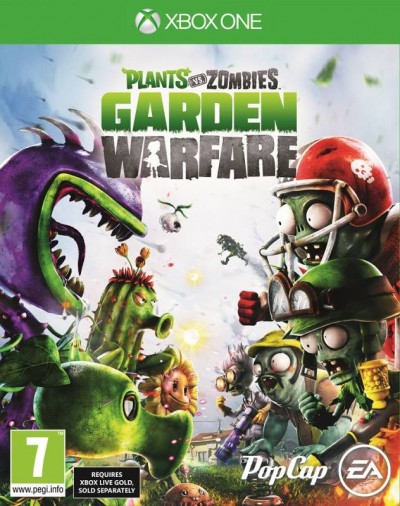Plants vs. Zombies: Garden Warfare (Xbox One) - okladka