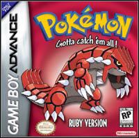 Pokemon Ruby (GBA) - okladka