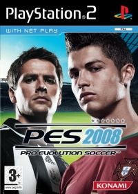 Pro Evolution Soccer 2008 (PS2) - okladka