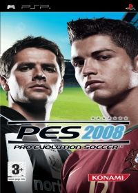 Pro Evolution Soccer 2008 (PSP) - okladka