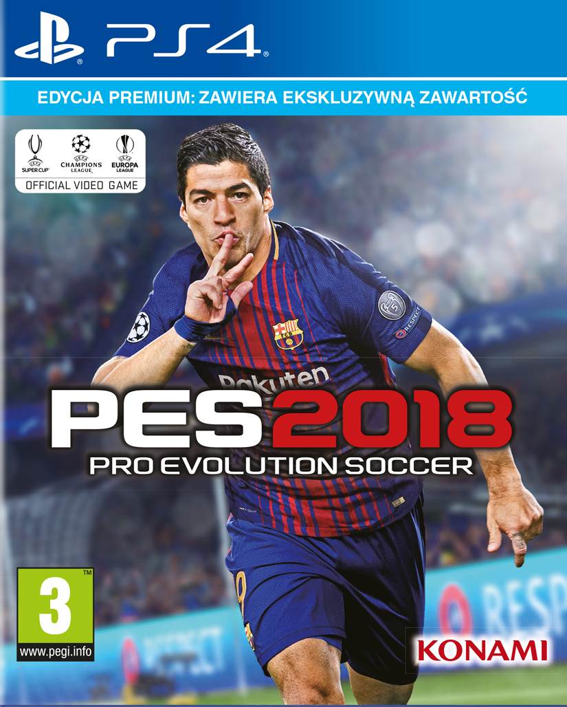 Pro Evolution Soccer 2018 (PS4) - okladka