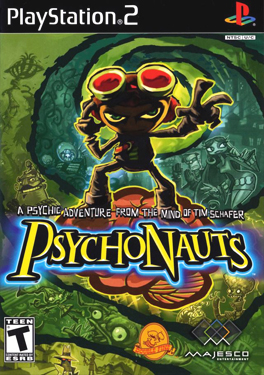 Psychonauts (PS2) - okladka