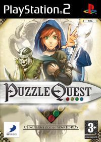 Puzzle Quest: Challenge of the Warlords (PS2) - okladka