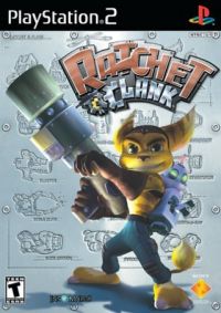 Ratchet & Clank (PS2) - okladka