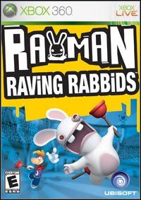 Rayman Raving Rabbids (Xbox 360) - okladka