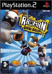 Rayman Raving Rabbids (PS2) - okladka