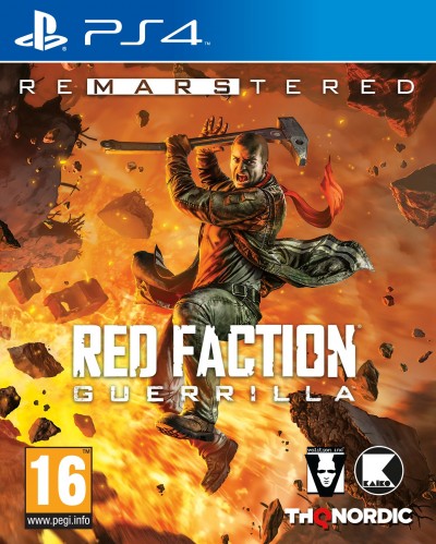 Red Faction: Guerrilla Re-Mars-tered (PS4) - okladka