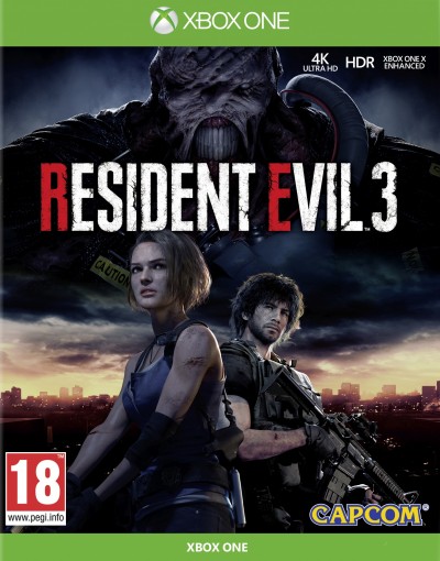 Resident Evil 3 Remake (Xbox One) - okladka