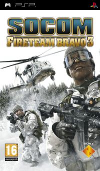 SOCOM: U.S. Navy SEALs Fireteam Bravo 3 (PSP) - okladka