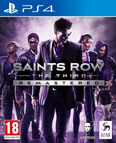 Saints Row: The Third - Remastered (PS4) - okladka