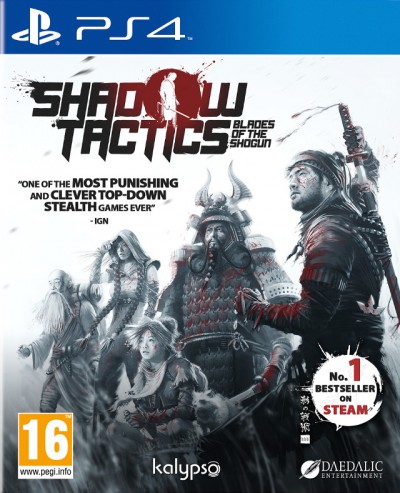 Shadow Tactics: Blades of the Shogun (PS4) - okladka