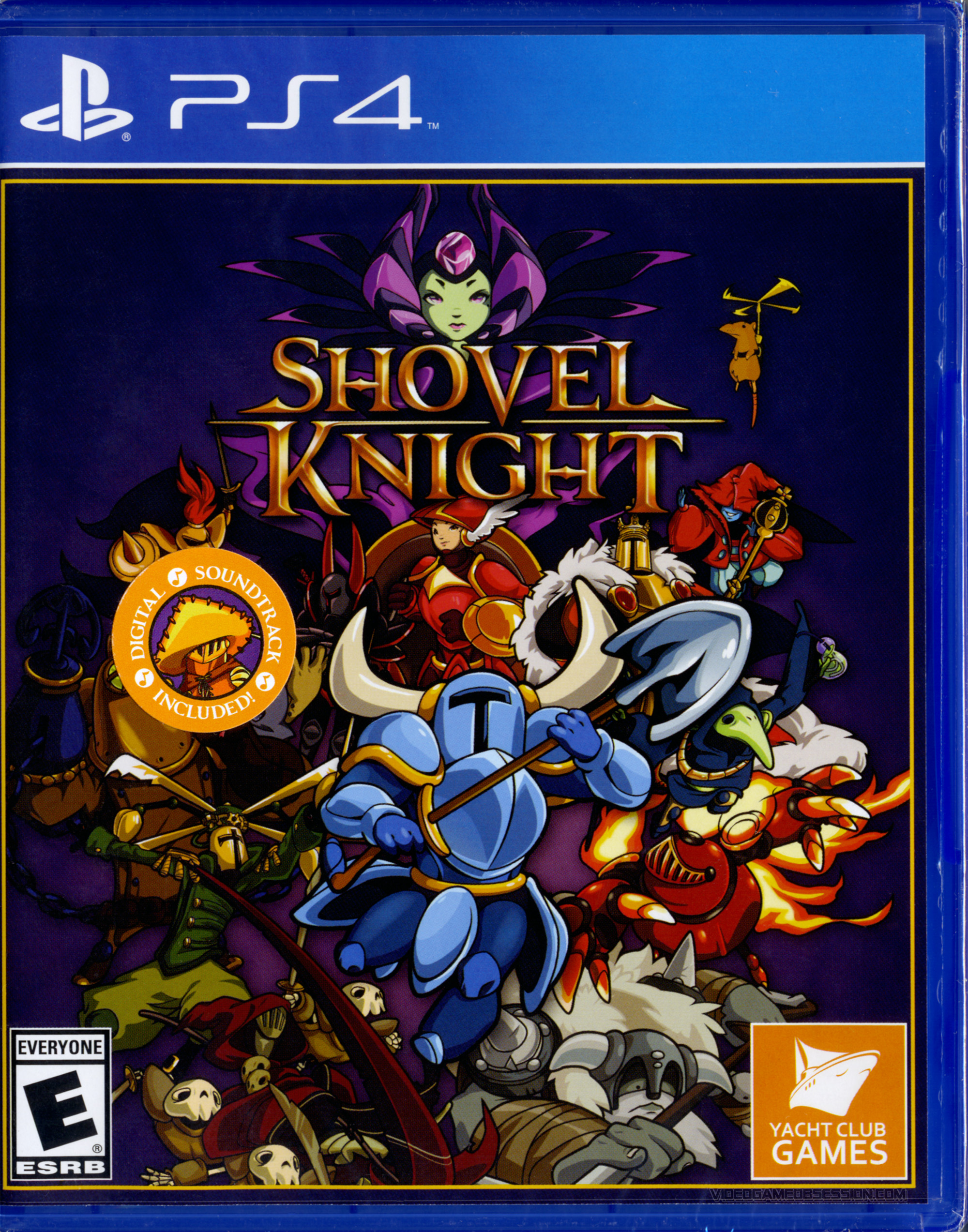 Shovel Knight (PS4) - okladka