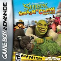 Shrek Smash n' Crash Racing (GBA) - okladka