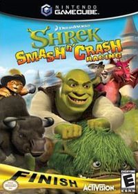 Shrek Smash n' Crash Racing (GC) - okladka